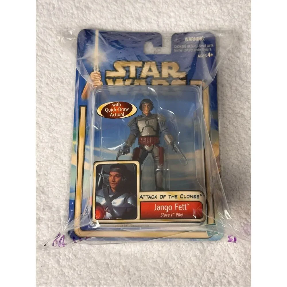 Star Wars: Attack of the Clones Jango Fett (Slave I Pilot) Action Figure/Hasbro